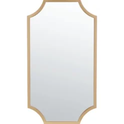 Decorative Mirrors-Kirkland's Home Elenin Gold Scalloped Wall Mirror