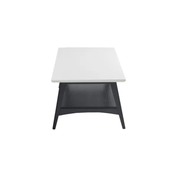 Coffee Tables-Kirkland's Home Ellis Black And White Wood Coffee Table Black/White