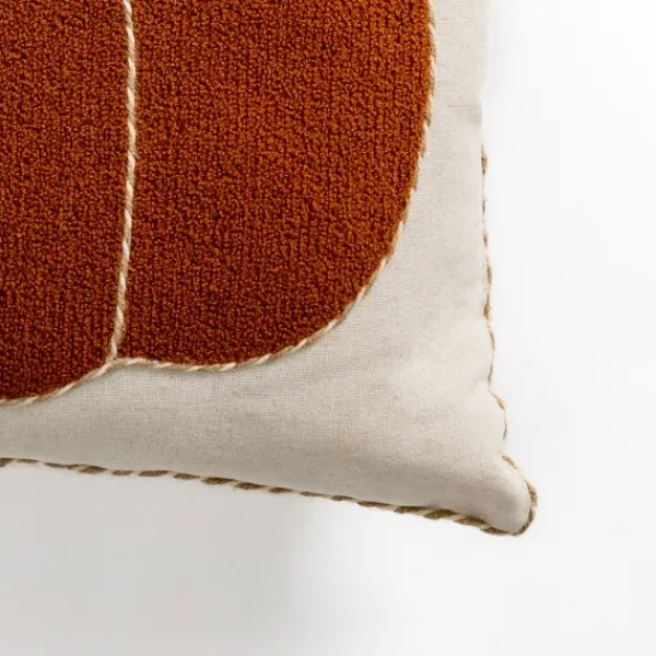 Pillows-Kirkland's Home Embroidered Pumpkin Pillow Orange