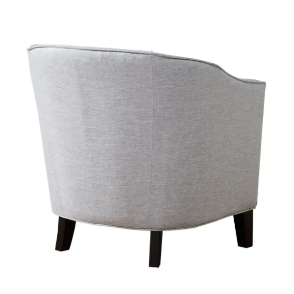 Accent Chairs-Kirkland's Home Emery Barrel Accent Chair Ivory
