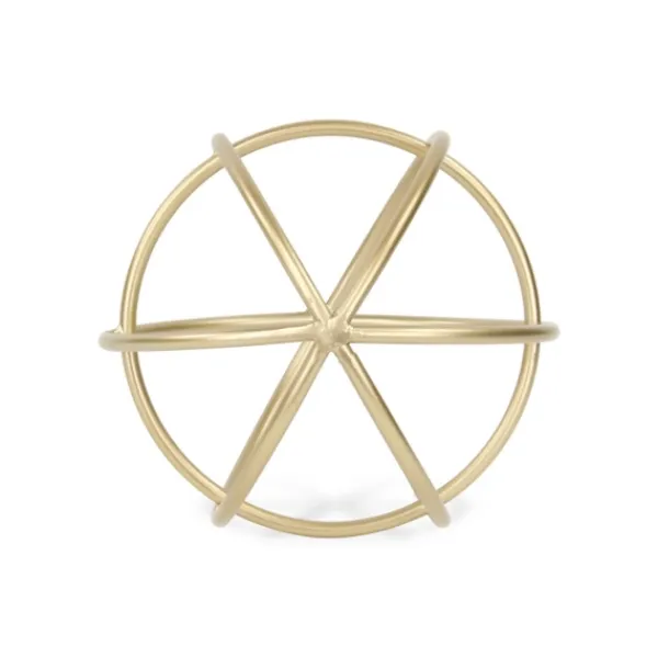 Bowl Filler-Kirkland's Home En Orbital Metal Sculpture Gold