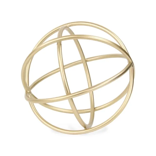 Bowl Filler-Kirkland's Home En Orbital Metal Sculpture Gold