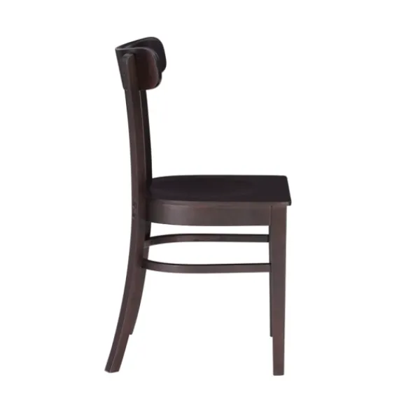 Accent Chairs-Kirkland's Home Espresso Curved Plank 2-Pc. Accent Chair Set Brown
