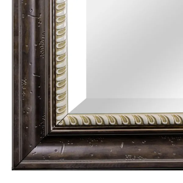 Full Length & Floor Mirrors-Kirkland's Home Espresso Framed Leaner Mirror