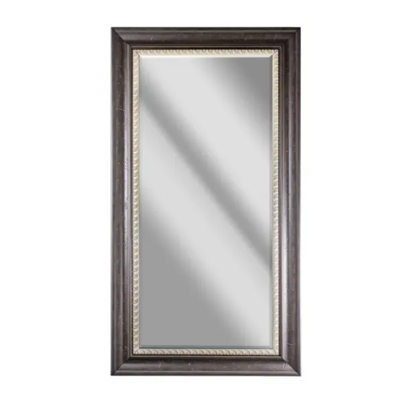 Full Length & Floor Mirrors-Kirkland's Home Espresso Framed Leaner Mirror