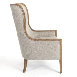 Accent Chairs-Kirkland's Home Ethan Upholstered Armchair Gray