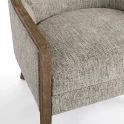 Accent Chairs-Kirkland's Home Ethan Upholstered Armchair Gray