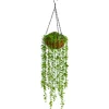 Arrangements & Greenery-Kirkland's Home Eucalyptus Vines Hanging Basket Green