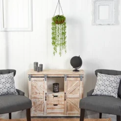 Arrangements & Greenery-Kirkland's Home Eucalyptus Vines Hanging Basket Green