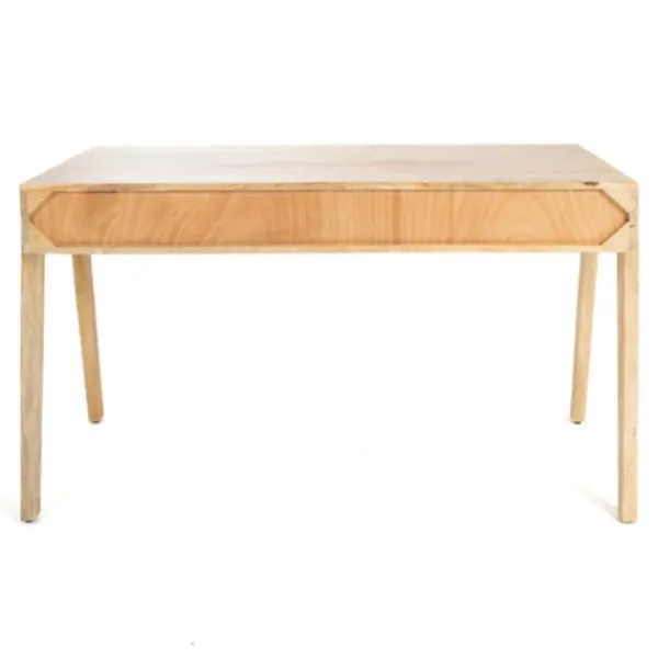 Office Furniture-Kirkland's Home Everett Mango Wood Desk Brown