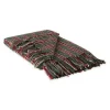 Blankets & Throws-Kirkland's Home Evergreen Forest Plaid Cotton Throw Green/Red