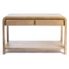 Console Tables-Kirkland's Home Everson Wood Console Table Tan