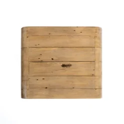 Accent & End Tables-Kirkland's Home Everson Wood Side Table Tan