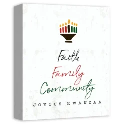 Wall Plaques-Kirkland's Home Faith Family Kwanzaa Wall Plaque