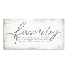Wall Quotes & Signs-Kirkland's Home Family Branches Canvas Art Print, 60X30 In. White