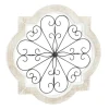 Wall Plaques-Kirkland's Home Farmhouse Abstract Wall Plaque White