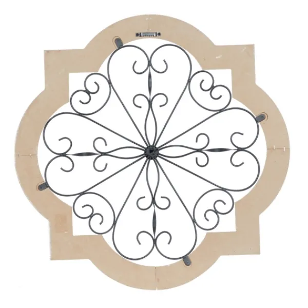 Wall Plaques-Kirkland's Home Farmhouse Abstract Wall Plaque White