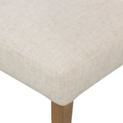 Dining Chairs-Kirkland's Home Farrah Leather Back Dining Chair Tan/Ivory