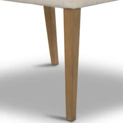 Dining Chairs-Kirkland's Home Farrah Leather Back Dining Chair Tan/Ivory