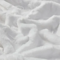 Blankets & Throws-Kirkland's Home Faux Fur Oversized Throw White