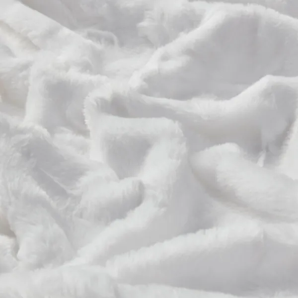 Blankets & Throws-Kirkland's Home Faux Fur Oversized Throw White