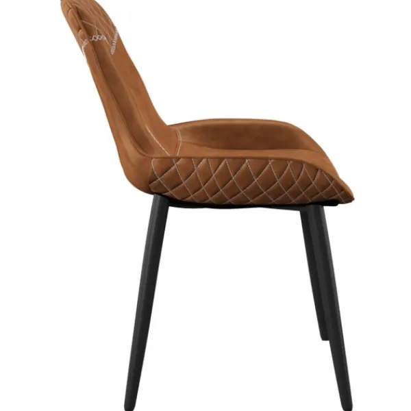 Dining Chairs-Kirkland's Home Faux Leather Dining Chairs, Set Of 2 Brown