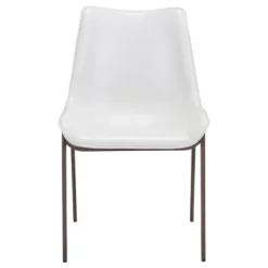 Dining Chairs-Kirkland's Home Faux Leather Stitch Dining Chairs, Set Of 2 White