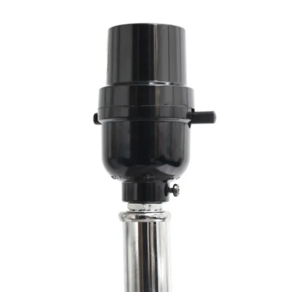 Table Lamps-Kirkland's Home Faux Leather Usb Table Lamp Black