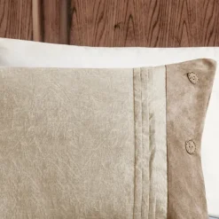 Comforters-Kirkland's Home Faux Suede 7-Pc. King Comforter Set Tan