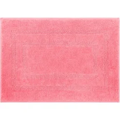 Bathroom Rugs-Kirkland's Home Fiesta Plush Reversible Cotton Bath Mat, 45 In. Pink