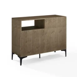 Tv Stands & Media Consoles-Kirkland's Home Finn Record Storage Media Cabinet Brown