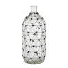 Vases-Kirkland's Home Fishnet Wire Wrapped Vase Clear