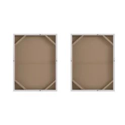Canvas Art-Kirkland's Home Flatland Glitter Canvas Art Prints, Set Of 2 Multi