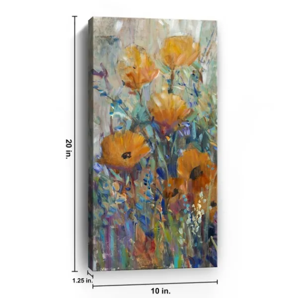 Canvas Art-Kirkland's Home Floral Expression Iii Giclee Canvas Art Print Multi