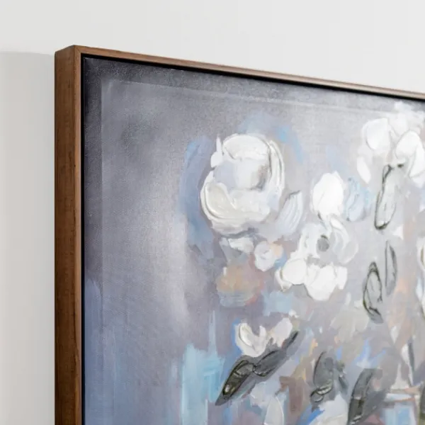 Canvas Art-Kirkland's Home Flower S Bouquet Canvas Art Print Blue