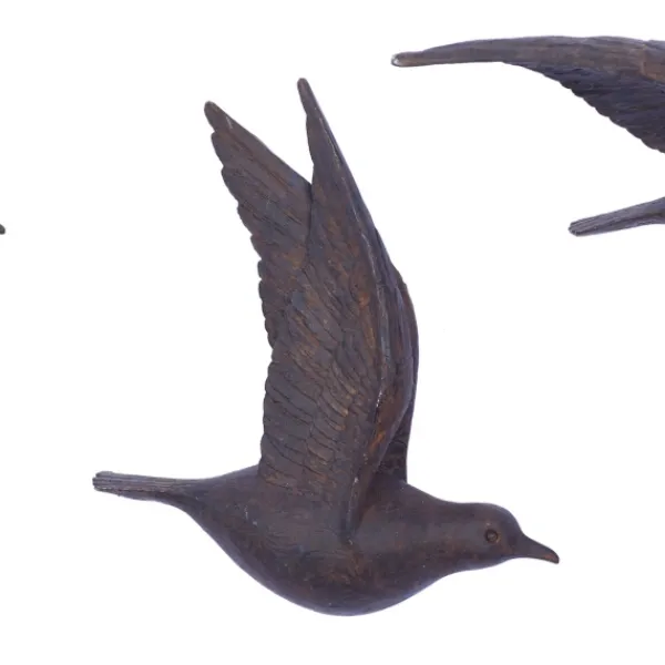 Wall Plaques-Kirkland's Home Flying Birds Wall Sculptures, Set Of 3 Brown