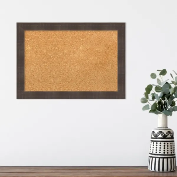 Memo & Chalkboards-Kirkland's Home Framed Corkboard Brown