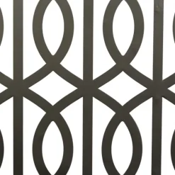 Wall Plaques-Kirkland's Home Framed Matte Black Metal Wall Plaques, Set Of 4 Black/Brown