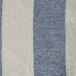 Blankets & Throws-Kirkland's Home French Cabana Stripe Throw Blue