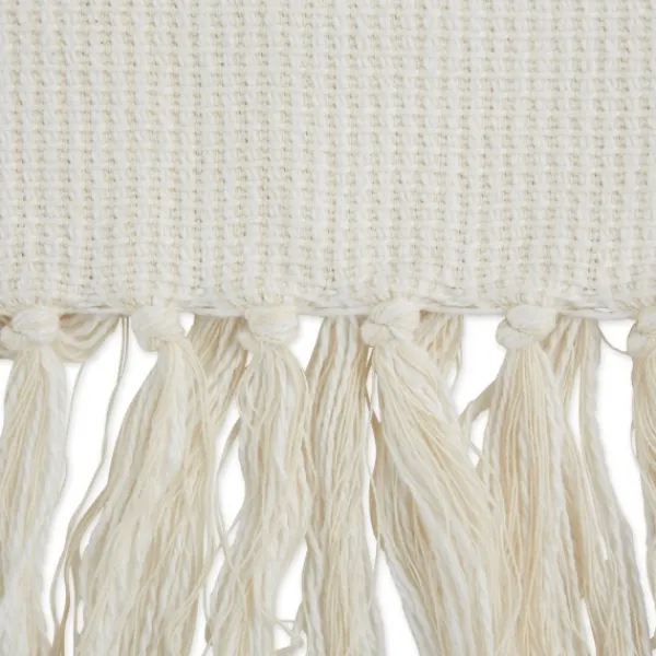Blankets & Throws-Kirkland's Home French Diamond Cut Throw Blue