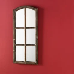Decorative Mirrors-Kirkland's Home French Farmhouse Wooden Decorative Mirror