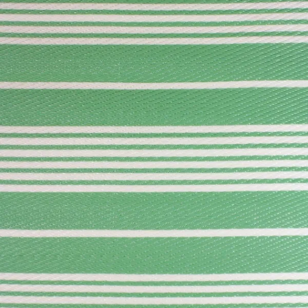 Outdoor Rugs-Kirkland's Home Fresh Green Stripes Outdoor Area Rug, 4X6 Green/White