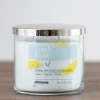 Candles-Kirkland's Home Fresh Rain Triple Wick Jar Candle White