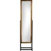 Full Length & Floor Mirrors-Kirkland's Home Full Length Wood And Metal Wall Mirror With Stand