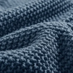 Blankets & Throws-Kirkland's Home Full/Queen Rylan Knit Blanket Blue