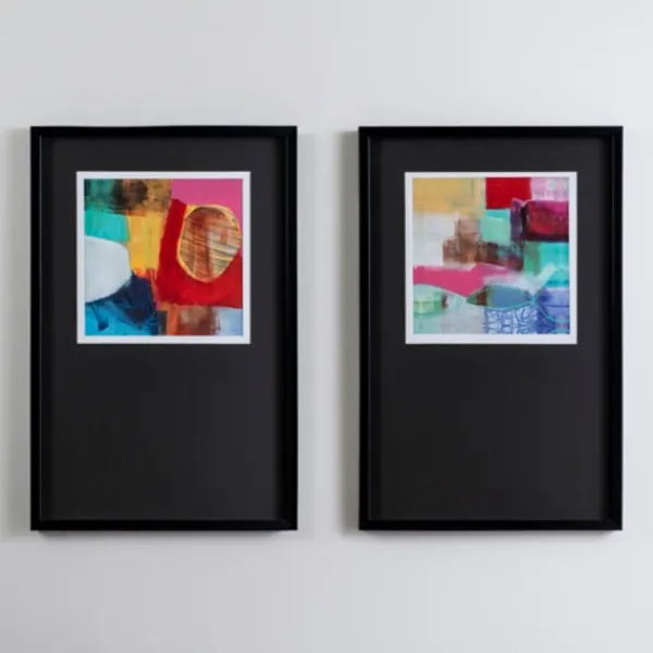 Framed Art-Kirkland's Home Fun Colors Abstract I Framed Wall Art Red/Blue/Yellow