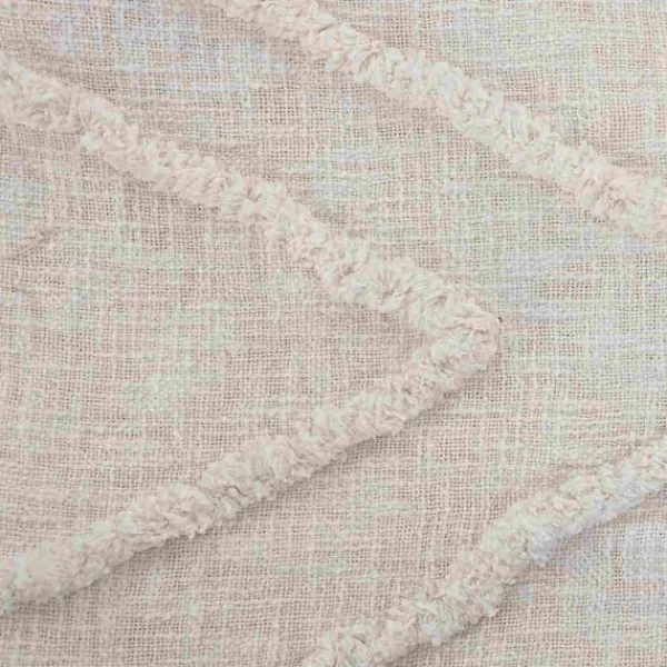 Bedspreads & Coverlets-Kirkland's Home Geometric Queen Coverlet Ivory