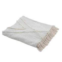 Bedspreads & Coverlets-Kirkland's Home Geometric Queen Coverlet Ivory