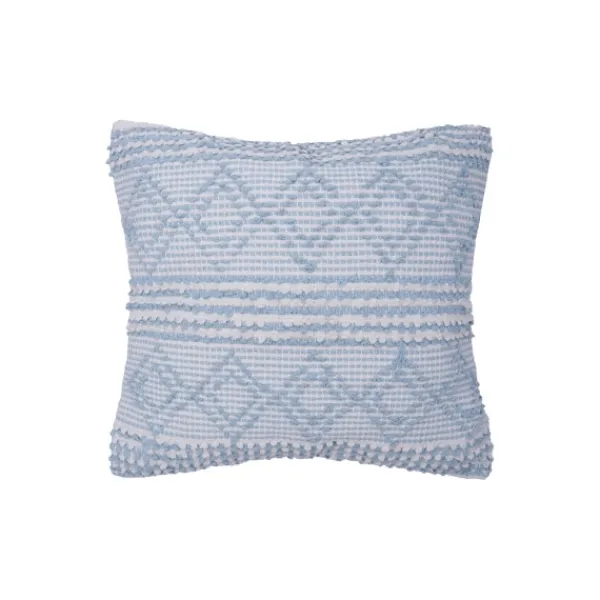Pillows-Kirkland's Home Geometric Stella Throw Pillow Blue