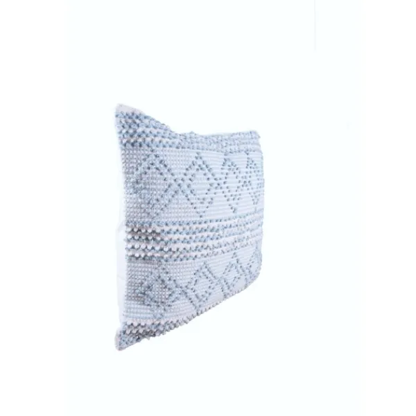 Pillows-Kirkland's Home Geometric Stella Throw Pillow Blue